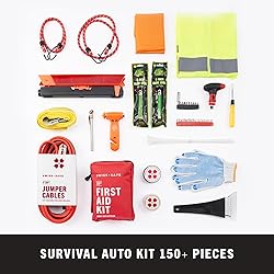 Swiss Safe 2-in-1 First Aid Kit for Car, Travel
