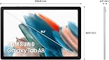 Samsung Galaxy Tab A8 LTE 128GB Silver Tablet view 3