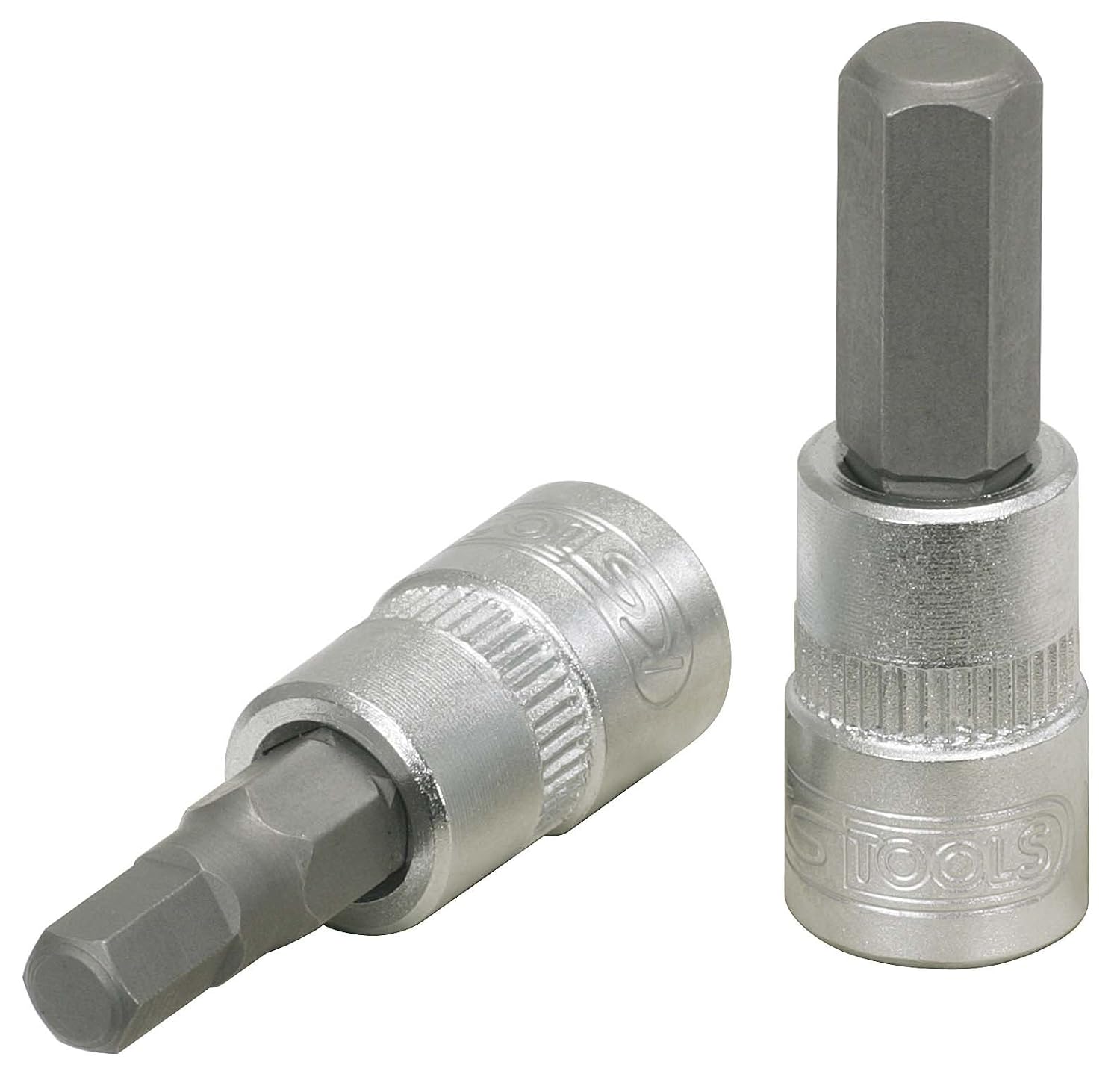 KS Tools 1/4 Bit-Stecknuss Innensechskant 6mm – Kurze Ausführung, Chrom Vanadium
