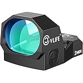 CVLIFE WolfCovert Full-Sized Optic, Motion Awake Red/Green Dot Sight for RMR Cut Footprint, 28mm Large Lens, 3MOA Shockproof 