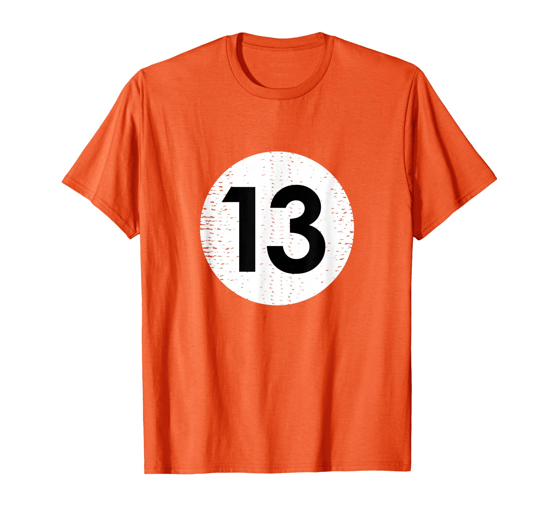 Vintage Style Pool Shark Billiards Design - 13 Ball T-Shirt
