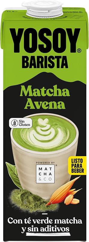 Bebida de Legumes Matcha, Pacote de 6 x 1L
