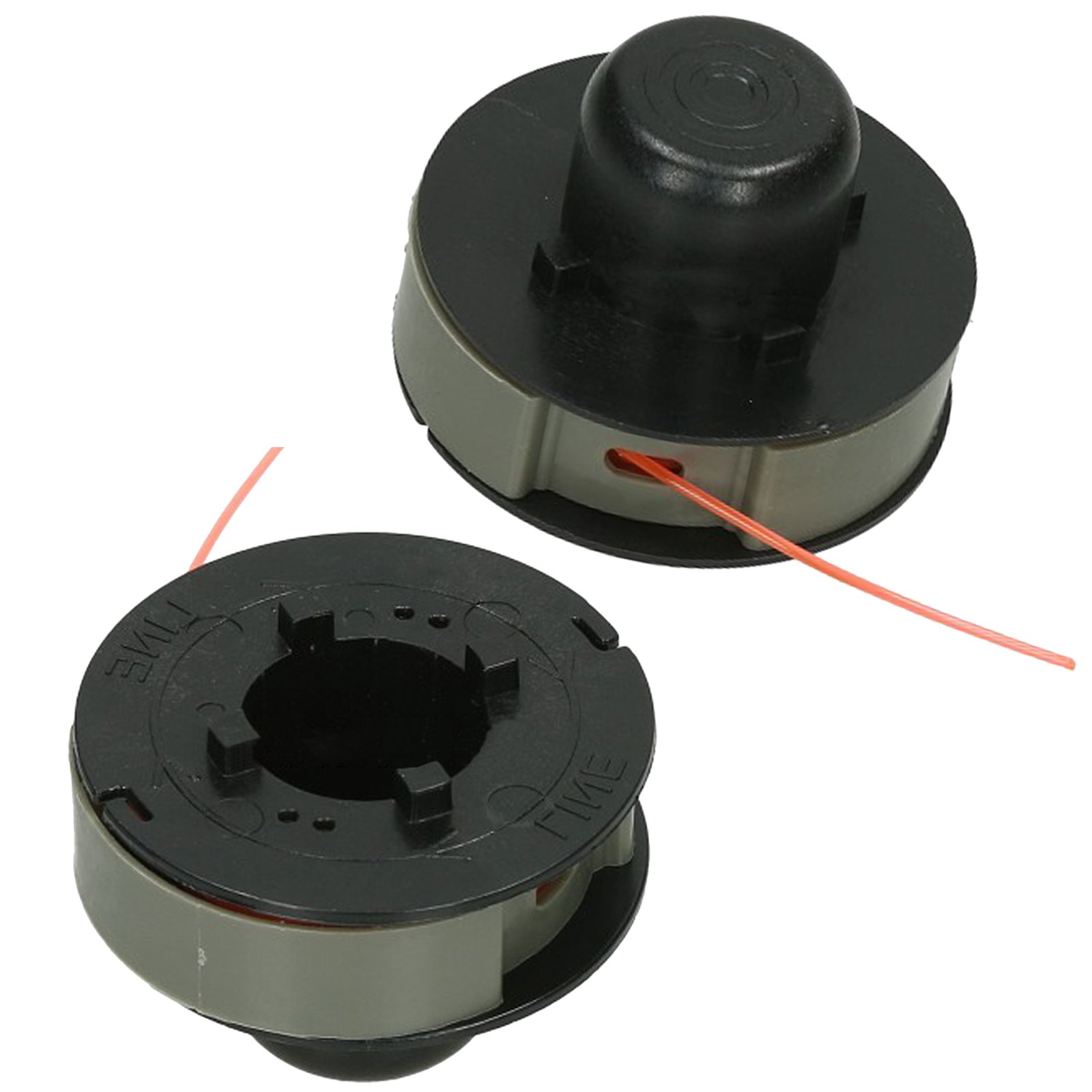 SPARES2GO Line and Spool for Qualcast GGT250 GGT2501 Grass Trimmers Strimmer (6m, Pack of 2)