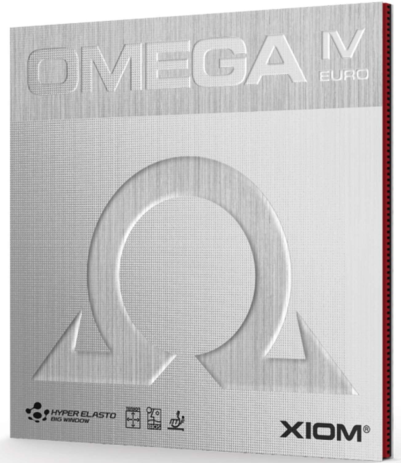Table Tennis Cover Xiom Omega IV Europe, 2.0 (Red)