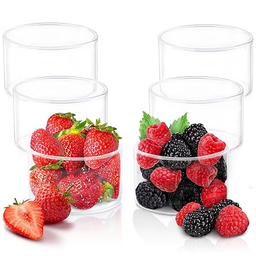 Borosil Small Glass Bowl for Dessert, Oz, Set of 6, Mini