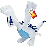 Pokemon 12" Large Lugia Plush - Officially Licensed - Diamond & Pearl Legendary Figure - Authentic Soft Stuffed Animal Toy - 