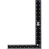 Mr. Pen- Carpenter Square, 20cm x 30cm, L Square Ruler, Right Angle Ruler, Framing Tools, Metal Square, Steel