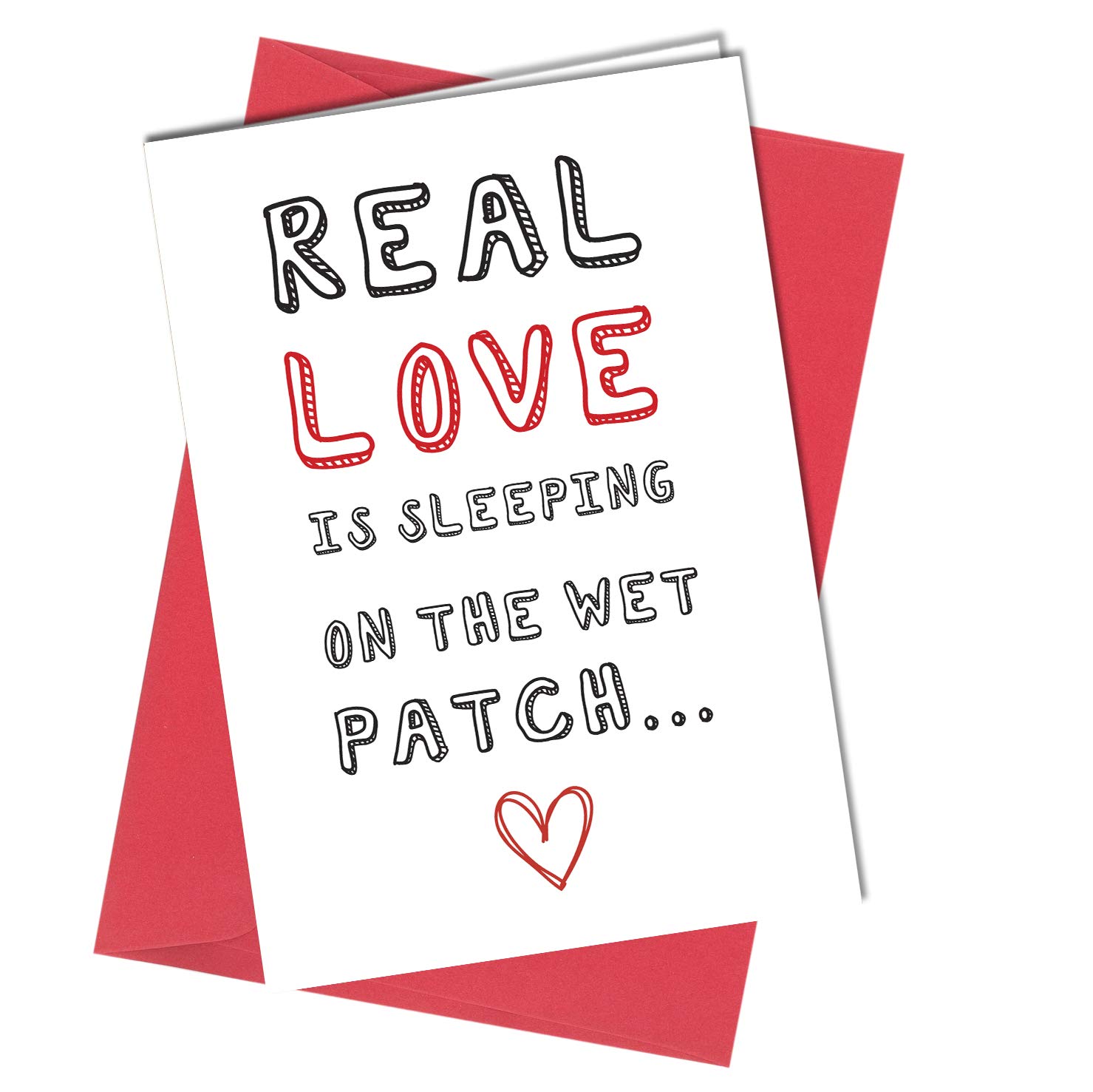 VALENTINES CARD for Boyfriend/Rude BIRTHDAY/ANNIVERSARY/Funny Rude Cheeky Humour/for him or for her Wet Patch #912