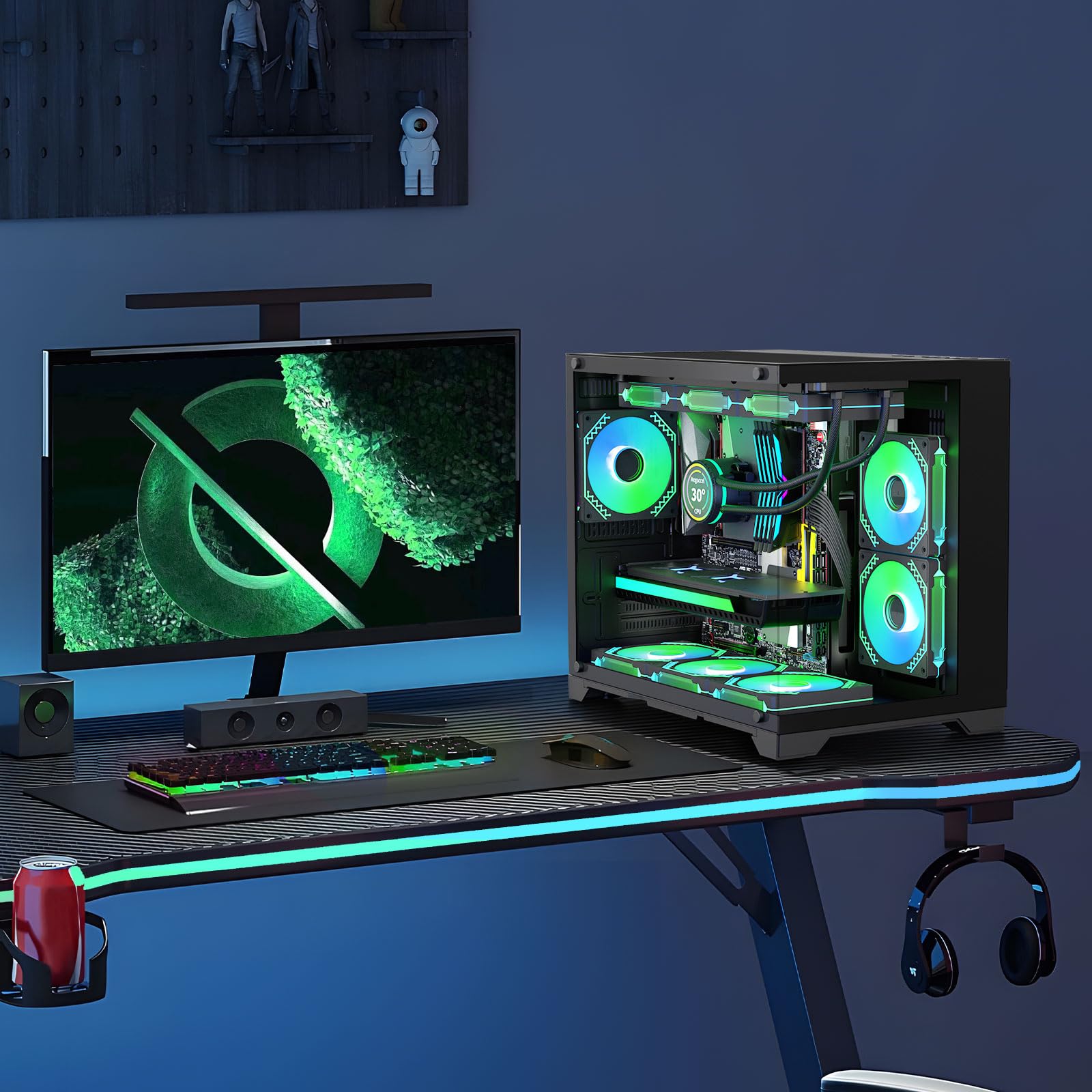 Megaccel MATX PC Case (Not for ATX)