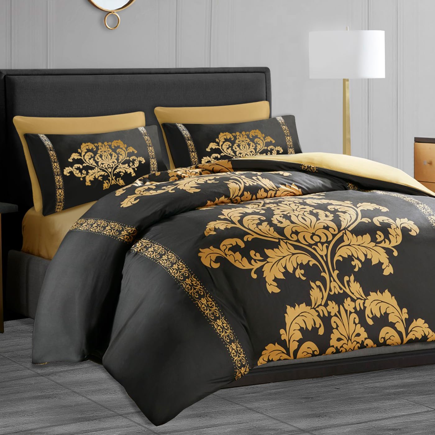 Lazzaro Double Duvet Set Premium Brushed Microfiber Duvet Cover Double Ultrasoft Hypoallergenic Duvet Double Cover Set Non Iron Luxury Quilt Cover Bedding Set With Zipper Closure
