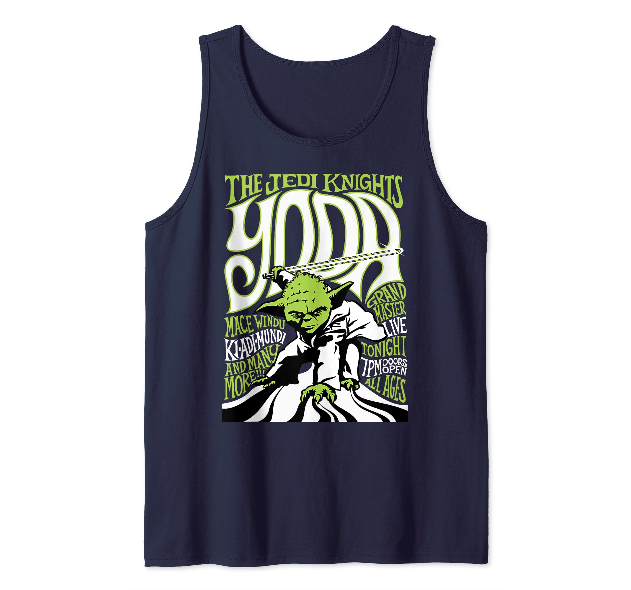 Star Wars Yoda And Jedi Knights Tonight Tank Top