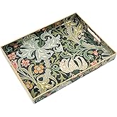 AGIOTA Coffee Table Trays, Serving Tray with Handles, Large Tray for Ottoman Coffee Table, Tray for Living Room Modern