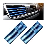 Kewucn 20 PCS Car Air Conditioner Vent Decorative