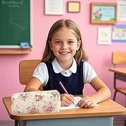Carry bloom Pencil Pouch Cute Pencil Case for Girls