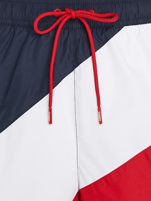 Short de Bain Homme Medium Drawstring Mi-Long, Bleu (Desert Sky), S — photo 5 sur 7