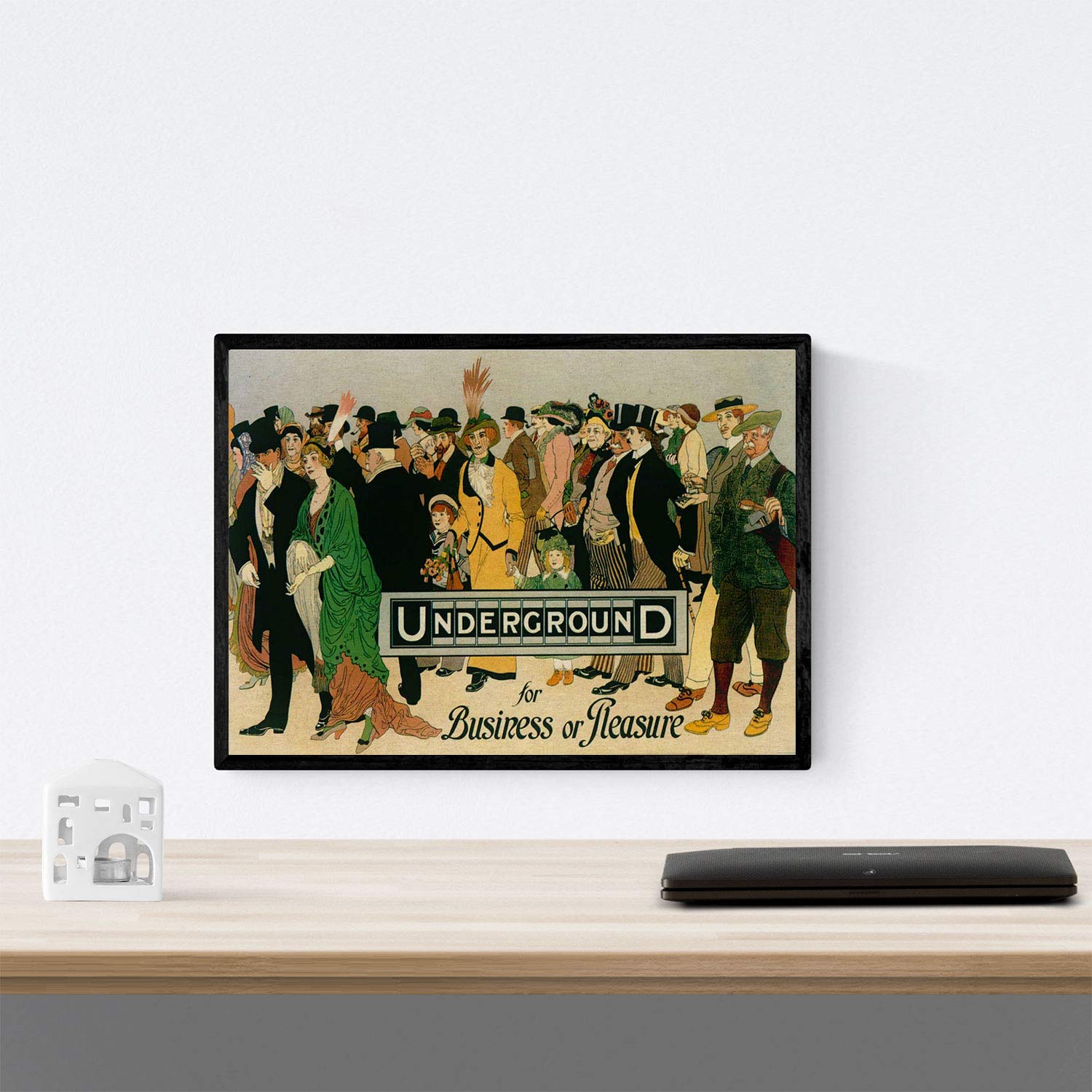 Nacnic Vintage Poster Vintage Poster Europe. London Underground, 1913. Size A3 — image 1