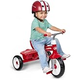 Radio Flyer Red Rider Trike, for Ages 2.5-5, Toddler Tricycle | Quiet Ride Wheels, Comfort Grip Handlebars, Easy Carry Seat Handle, Covered Storage Bin, (Amazon Exclusive)
