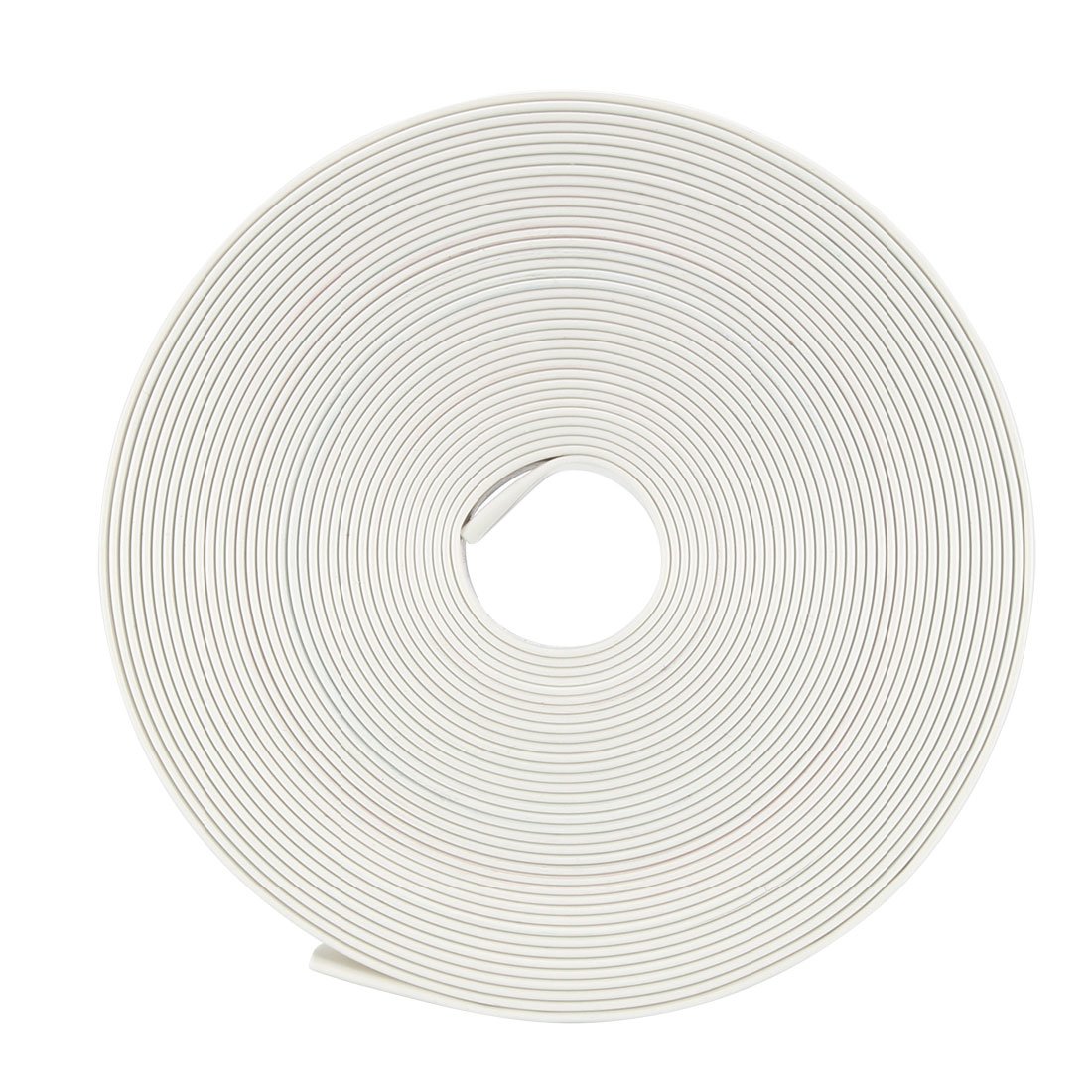 sourcing map Heat Shrink Tubing, 14mm Dia 23mm Flat Width 2:1 Heat Shrink Wrap Cable Sleeve Heat shrink Tube 5m White