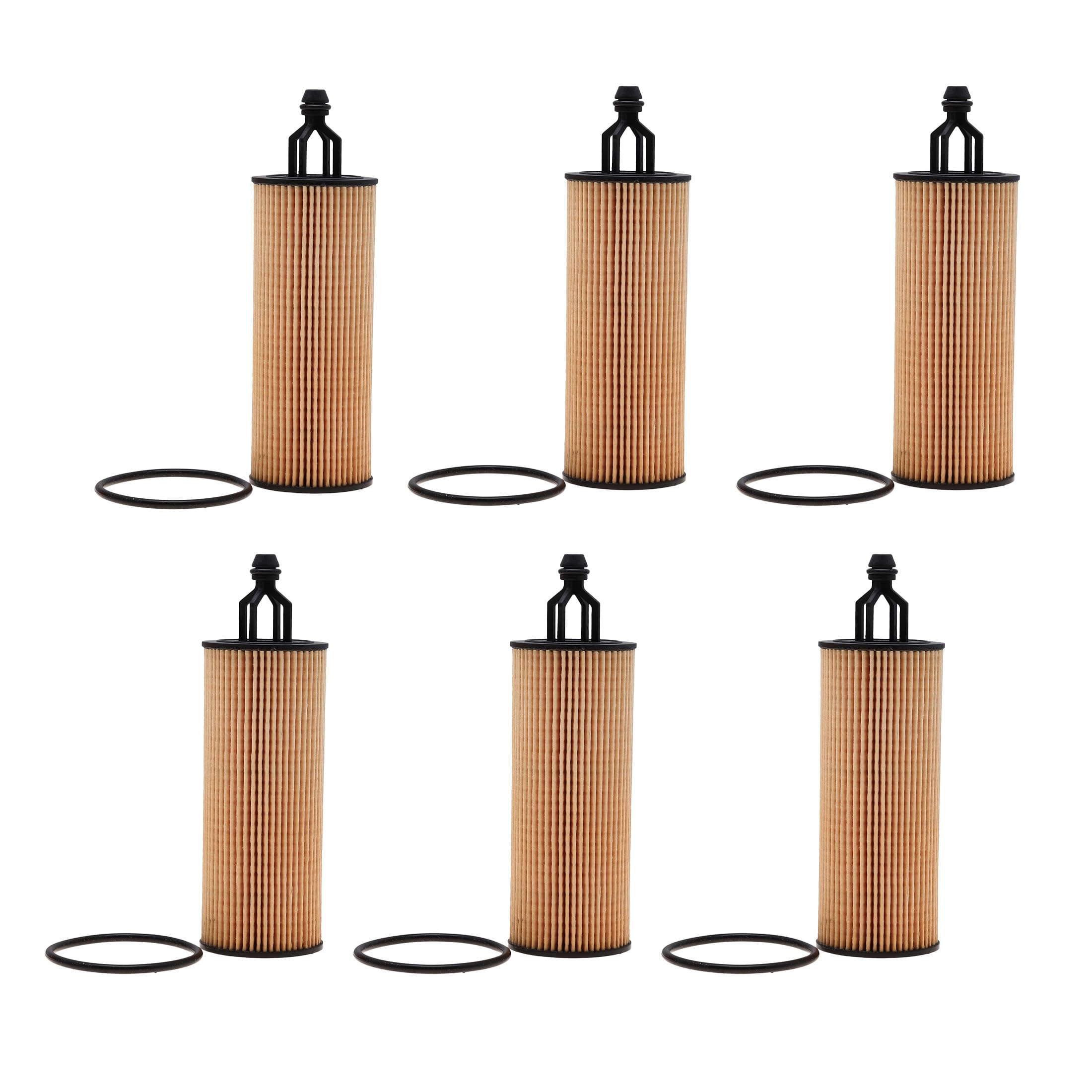 Photo 1 of ***PARTIAL SET - PRICE ADJUSTED***FRAM Extra Guard CH11665, 10K Mile Change Automotive Replacement Interval Cartridge Engine Oil Filters for Select Vehicle Models (6 Pack)