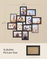 SONGMICS 12 Photo Frame Collage 4x6 10 x 15 cm Wall Display RPF022M01 view 5