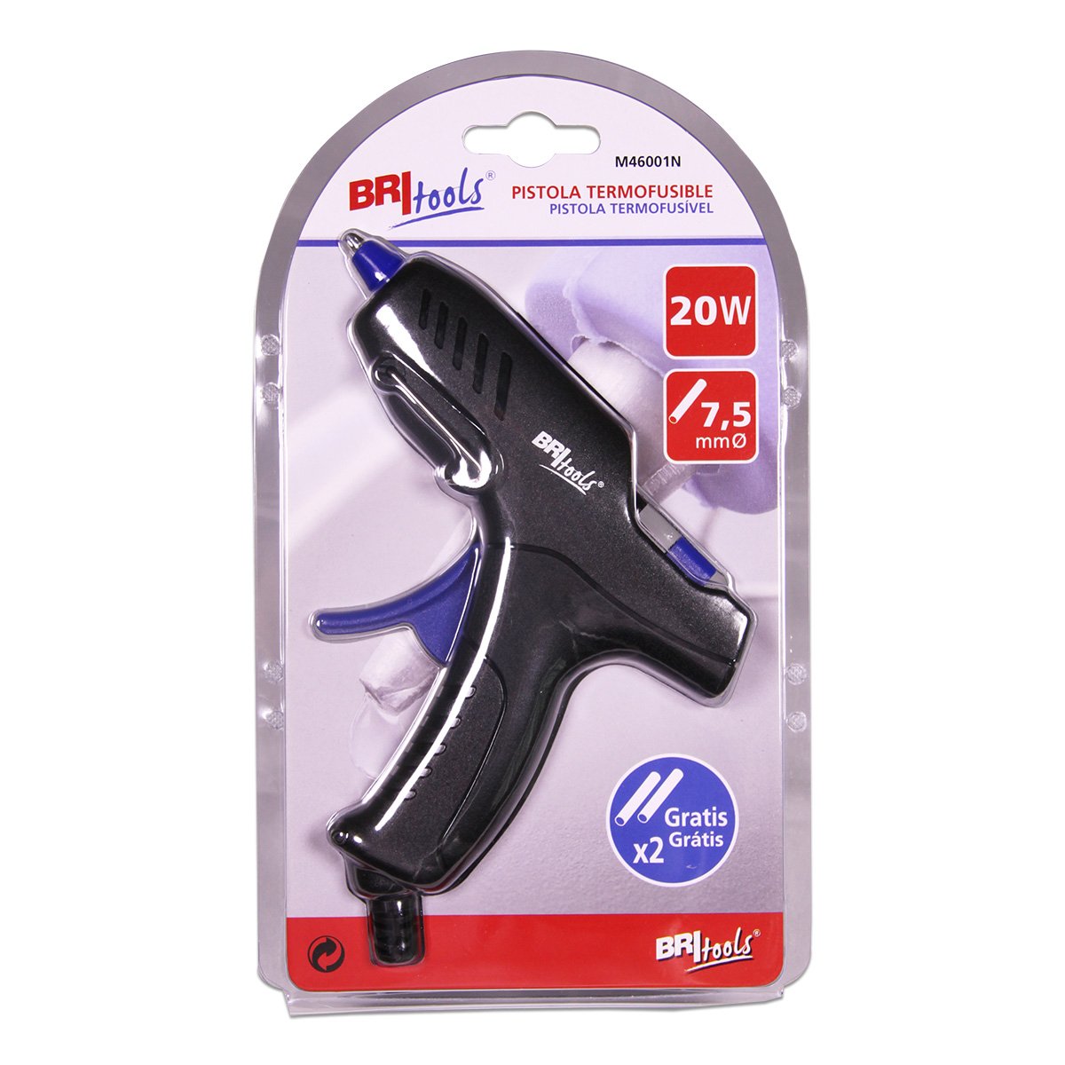 britools m46001 N – termoencoladora (Small) Black/Blue