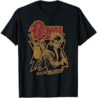 Popfunk Classic Maze David Bowie Goblin King Movie T-Shirt And Sticker, Beige