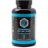 BrainSense Mood Stabilizer & Brain Supplement - Enhance Mood, Mental Clarity, Brain Booster & Cellular Health - Nootropic Supplement & Micronutrients For Brain Fog By CommonSenseWW, 120 Capsules