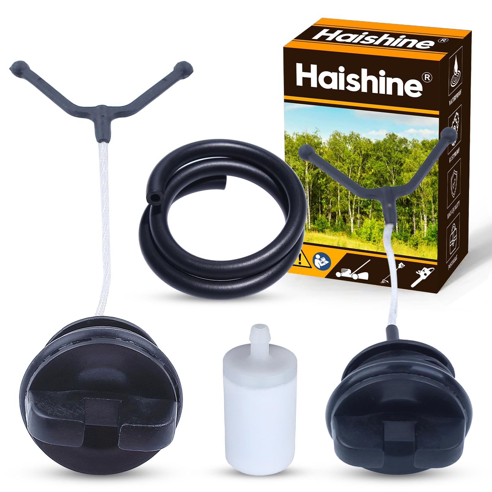 Gas Fuel Tank Cap Hose Line Filter Service Kit for Husqvarna 50 51 55 136 137 141 142 254 257 262 Chainsaw Replace Parts