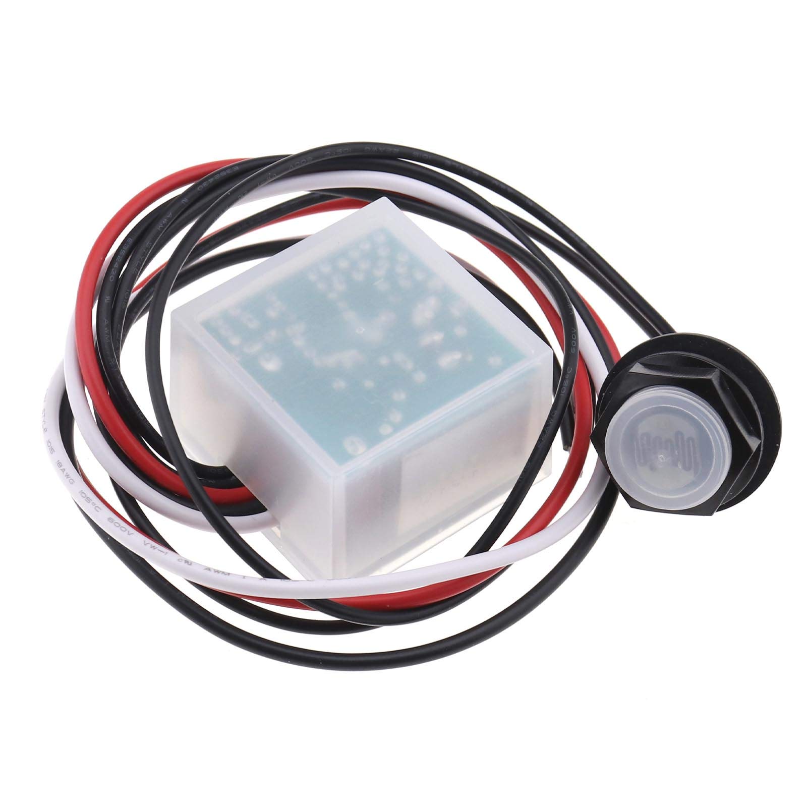 EMSea Dusk to Dawn Photoelectric Sensor, with 20mm Thread IP65 for Wall Pack Bulkhead Barn Light DIY Repairing Replacing