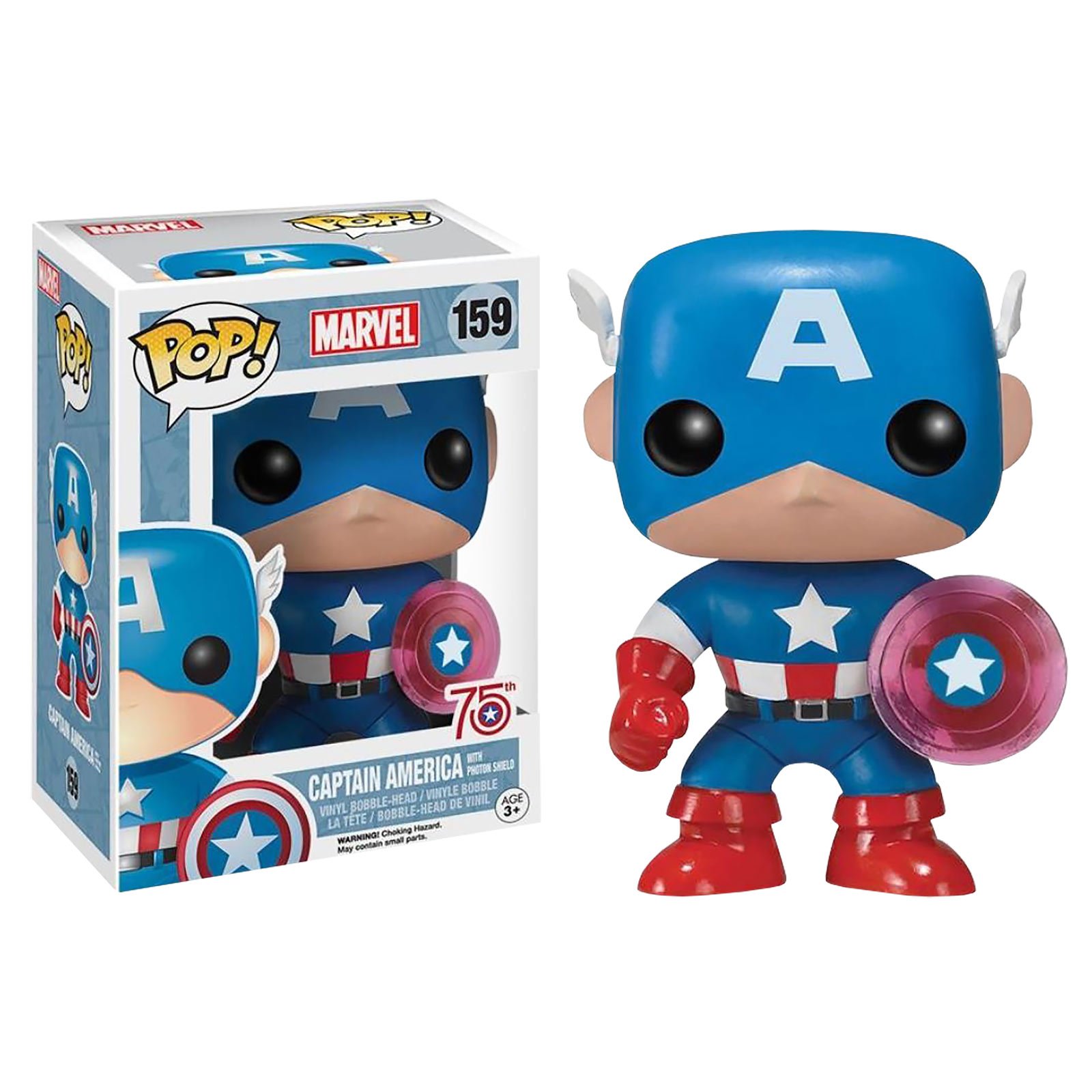 Pop! Marvel: Captain America (With Photon Shield) Exclusive #159