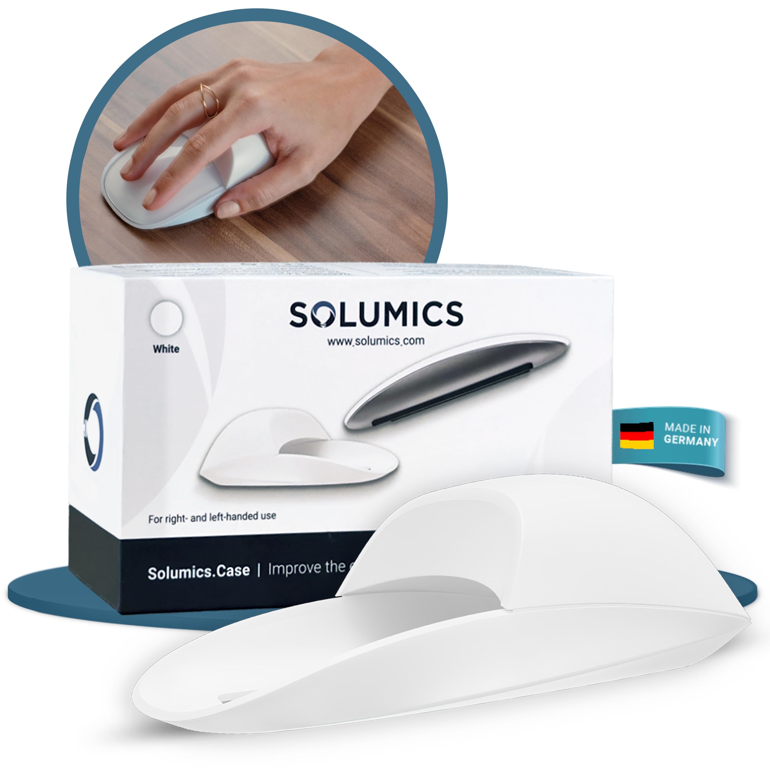 Photo 1 of ***SIMILAR ITEMMagic Mouse Case for Better Hand Position | Better Magic Mouse Grip for More Control | Ergonomic Support | iMac Accessory | Works with Any Version