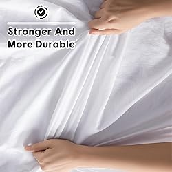 Shilucheng 100% French Linen Sheets - Full Size Bed