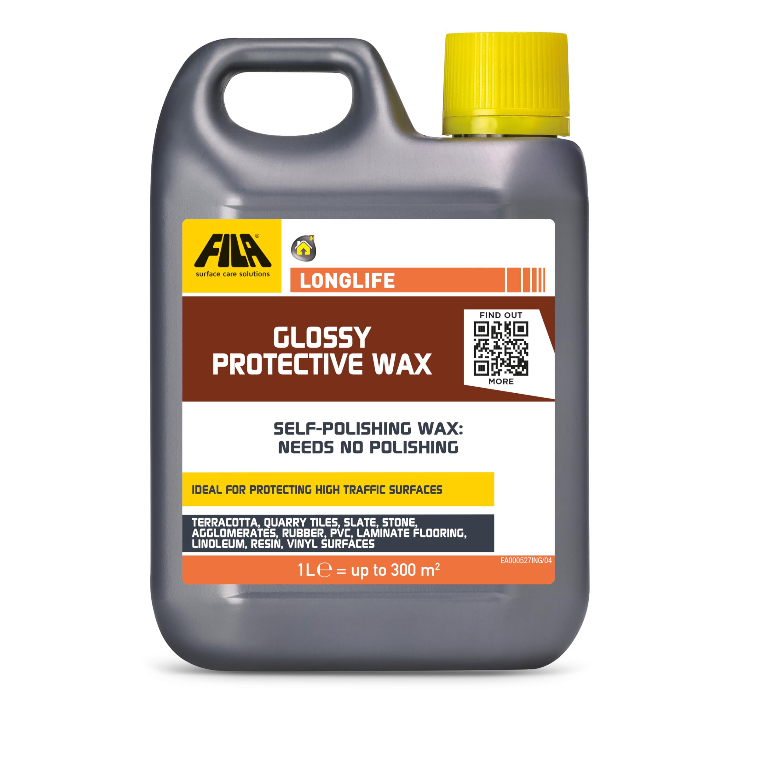 FILA Surface Care Solutions LONGLIFE Self-Shining Protecting Wax, 1L