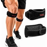 AREKANG PRO Patella Tendon Knee Strap 2 Pack, Pain Relief Support Brace | Built-In Elastic Band for Steadier Support, Quick-Fit, Running, Basketball, Jumper&rsquo;s Knee, Tendonitis, Volleyball &amp; Squats