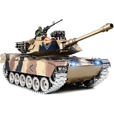 Supdex Tank Télécommandé 1/18 – Russe T90 – Fumée, Lumière, Son, Bille BB Et Bombes à Eau – 2,4 GHz – 2 Batteries – Cadeau Enfant Et Adulte