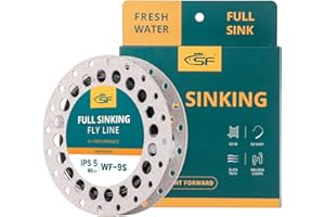 SF Full Sinking Fly Fishing Line Weight Forward Taper Fly Line for Freshwater WF4 5 6 7 8 9S 90FT IPS3/IPS5