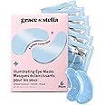 grace & stella Award Winning Under Eye Mask - Travel Essentials - Birthday Gifts for Women - Gel Eye Patches for Dark Circles