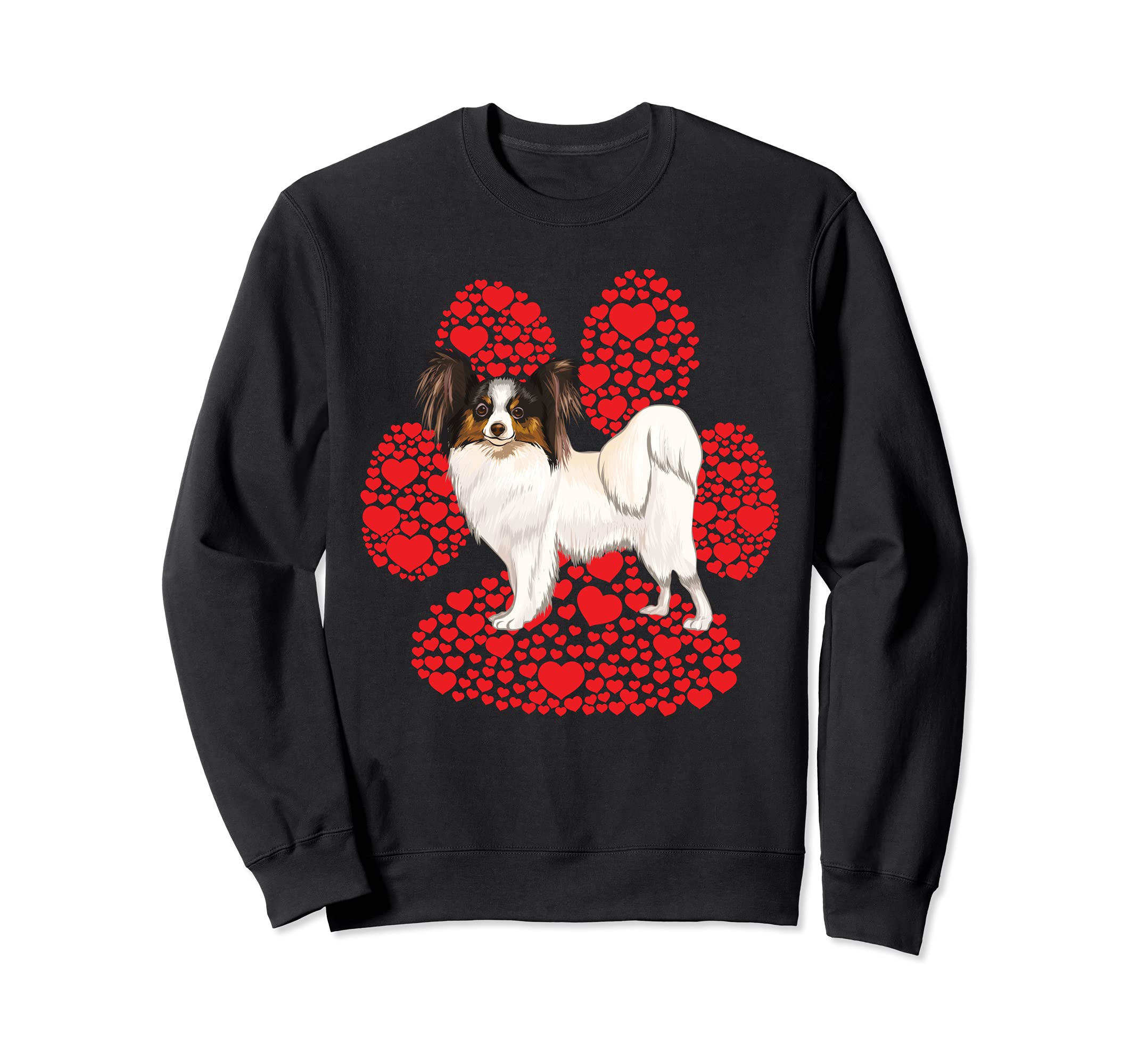 Soft Coated Wheaten Terrier Valentines Day Dog Love Paw Sweatshirt
