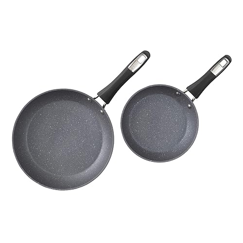 Bialetti Impact Textured Nonstick Oven-Safe 10in Frying Pan, Gray