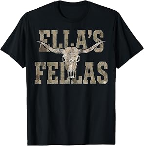 Vintage Ella Name Gifts for Men Boys Kid T-Shirt