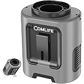 Portable Waist Fan, Birthday & Father's Day Gifts for Dad Husband, Blue Collar Worker Belt Clip Fan, Essentials for Outdoor Camping Fishing, 25H 13000RPM Rechargeable Cooling Gadgets for Men 2026