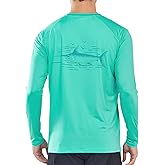 NORTHYARD Men's Sun Protection Shirts Long Sleeve Swim Beach Rash Guard SPF UV UPF 50+ Fishing T-Shirt Quick Dry Lightweight