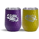 The Memory Company | Licensed NCAA 2-Pack SS Stemless Dimpled Wine Tumblers