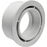 Canplas 192754 PVC DWV Flush Bushing, 3 x 2-Inch, White