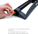 SolaDirect Garden Lawn Watering Sprinkler Oscillating Adjustable Spray Range view 7