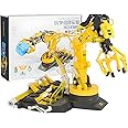 Stem Toys, Hydrobot Arm Kit, Robotic Arm, Engineering Kit, Robot Kit, Science Kits for Kids, Stem Projects for Kids Ages 8-12 (Yellow)