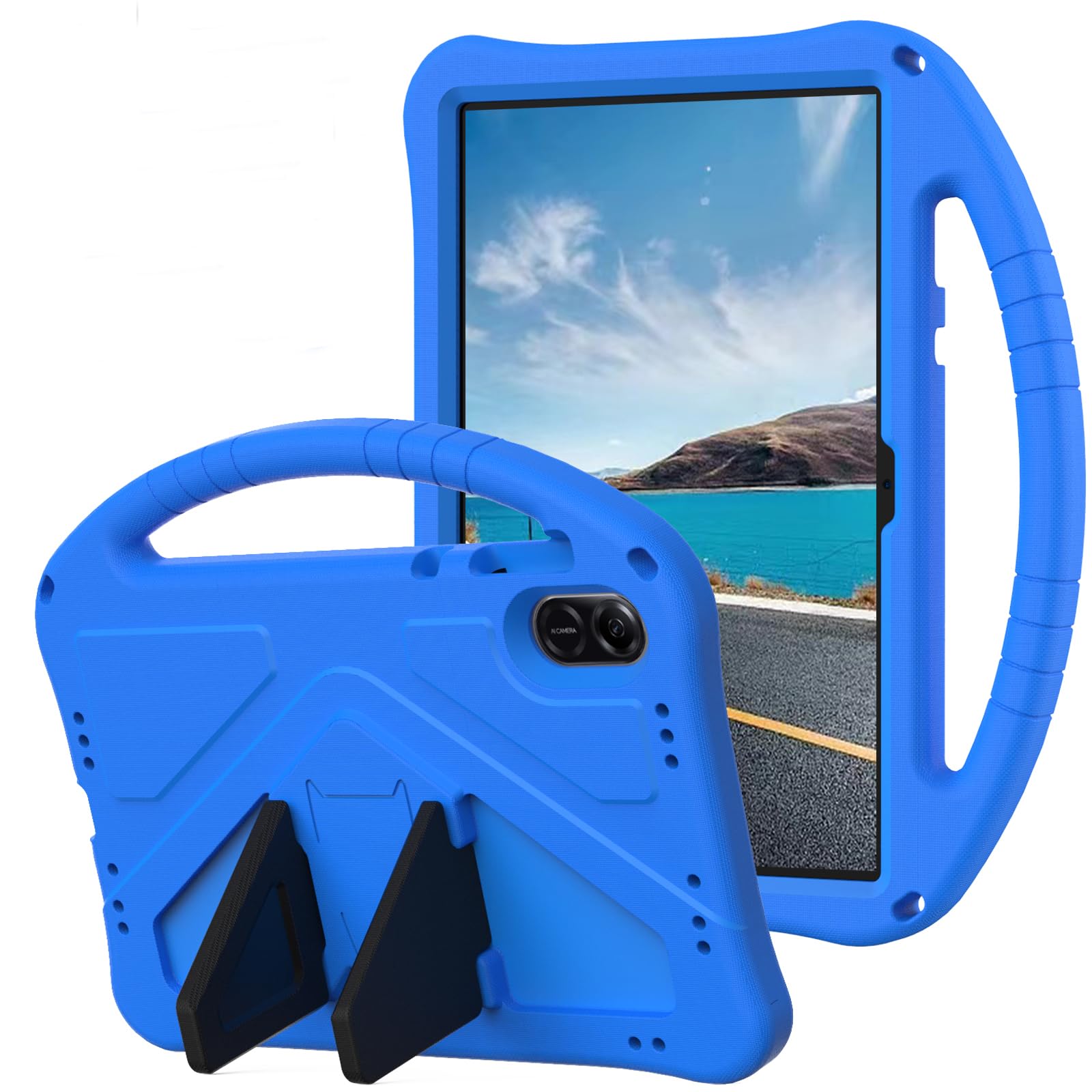 Unichthy Kids Case for Honor Pad X9 11.5 inch 2023 Full Body Protective Cover with Handle Stand Lightweight Shockproof Case for Honor Pad X9 Tablet 11.5 Tablet Blue
