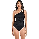 Island Goddess One Shoulder Keyhole Tankini Swimsuit Top