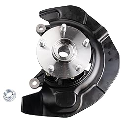 TRQ Front Driver Side Loaded Steering Knuckle for
