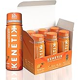 KENETIK Caffeine-Free Focus Shots – Brain Fuel for Mental Clarity and Cognitive Endurance, Sugar-Free, Bioidentical Ketones (